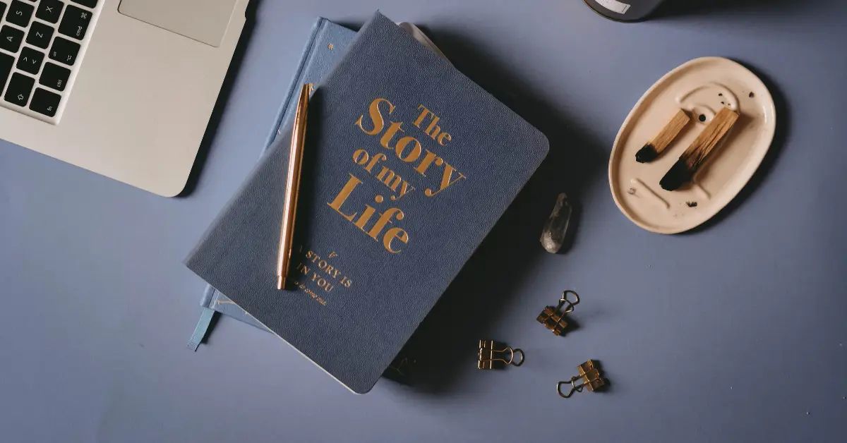 A journal called the story of my life from the post How-to Journal